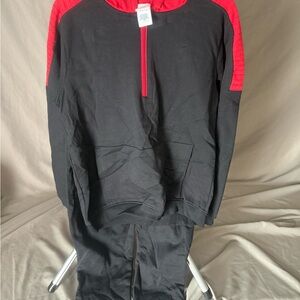 Black and Red Tracksuit